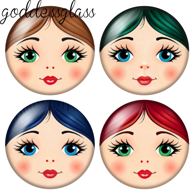 Body Jewelry Top - New Russian Doll Face Matryoshka Colorful