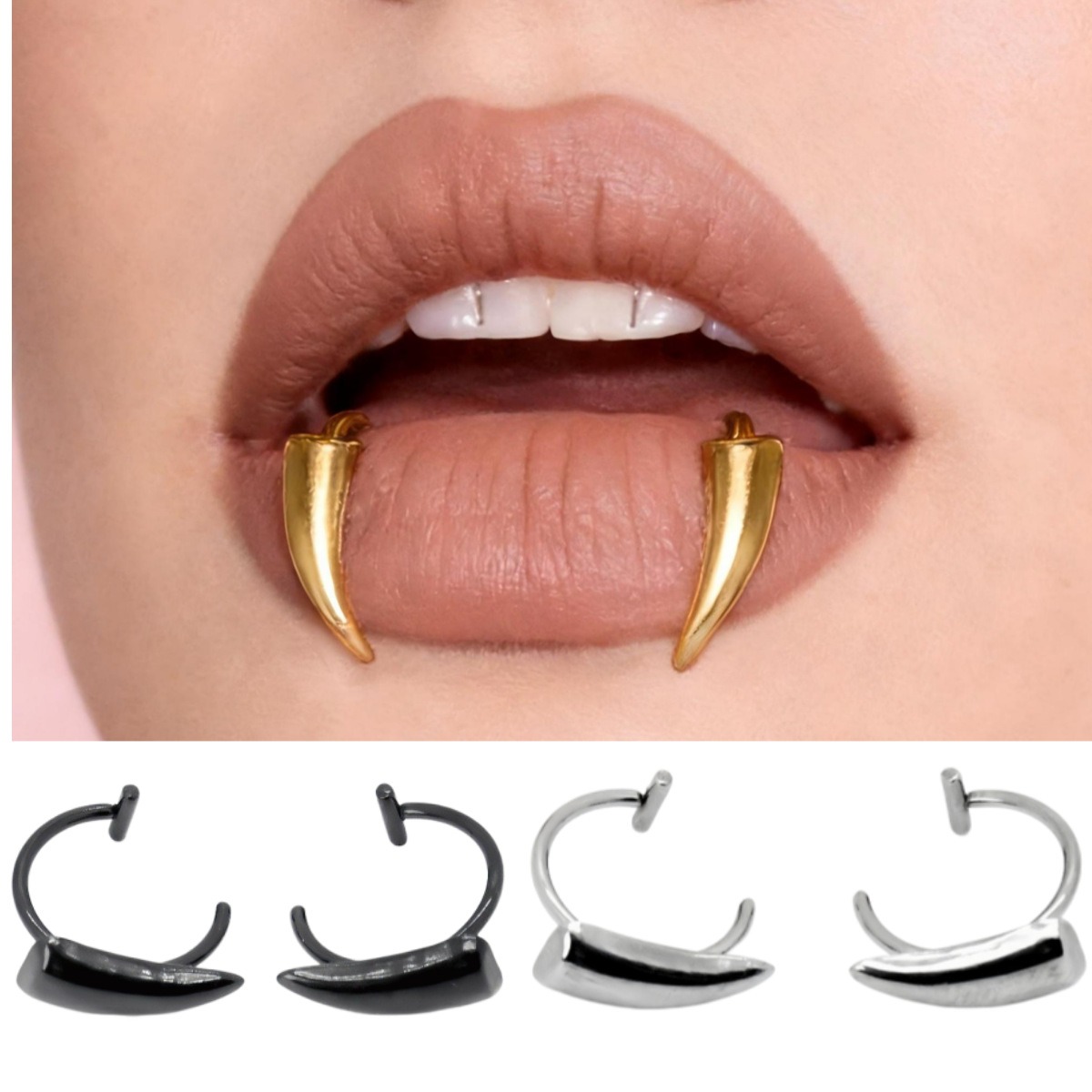Body Jewelry Piercing - Non Piercing Decoration Stainless Steel Gothic
