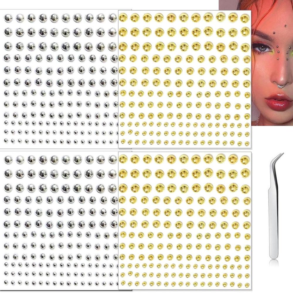 Body Jewelry Piercing - 661Pcs Set Face Fake Piercings Fake
