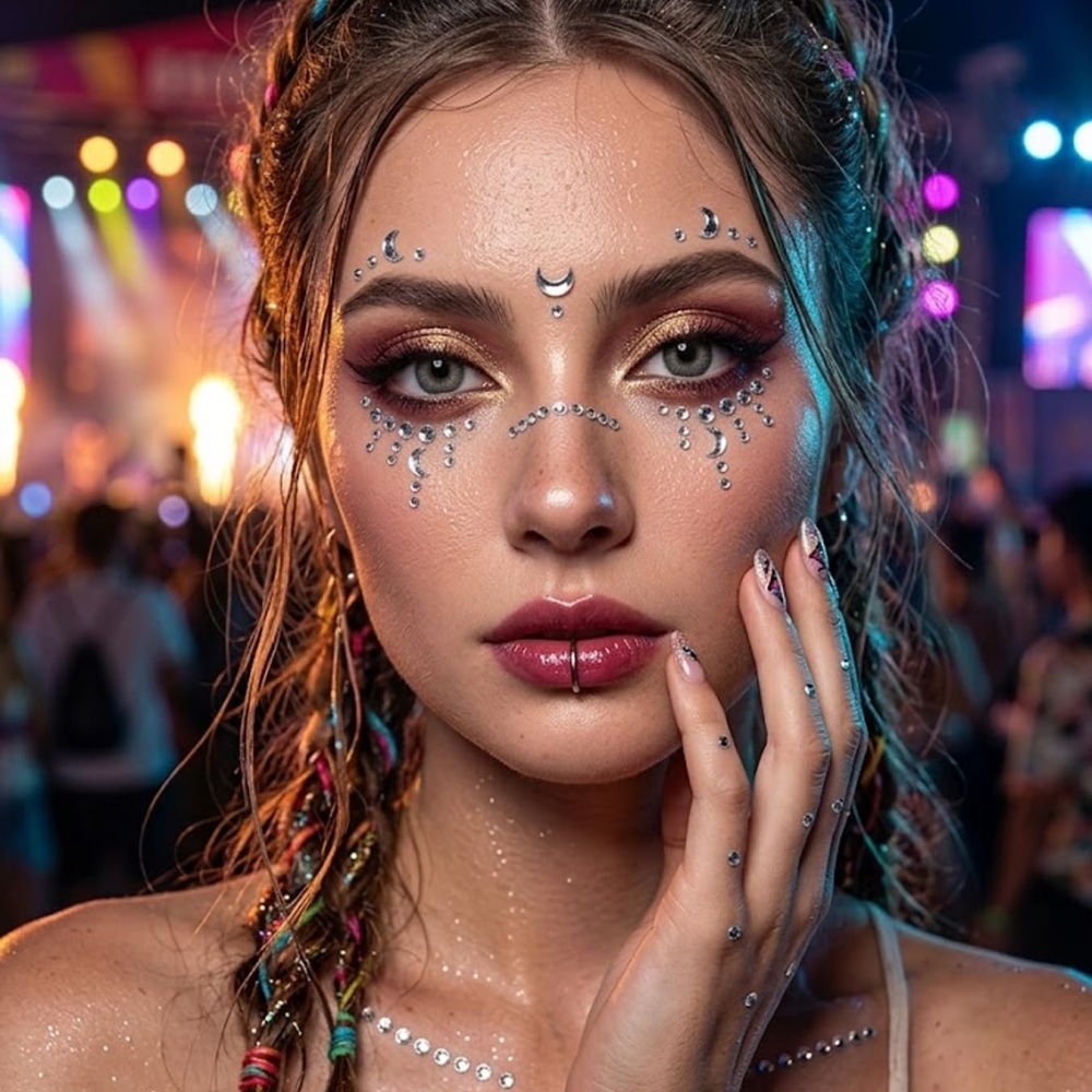 Fake Piercings Balls Stick on  - Body Jewelry Piercing review and price