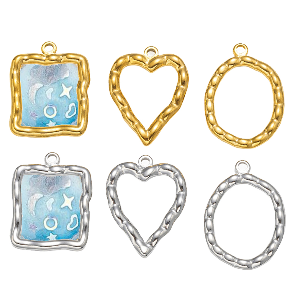 5pcs Stainless Steel Heart Rou - Body Jewelry Top review and price