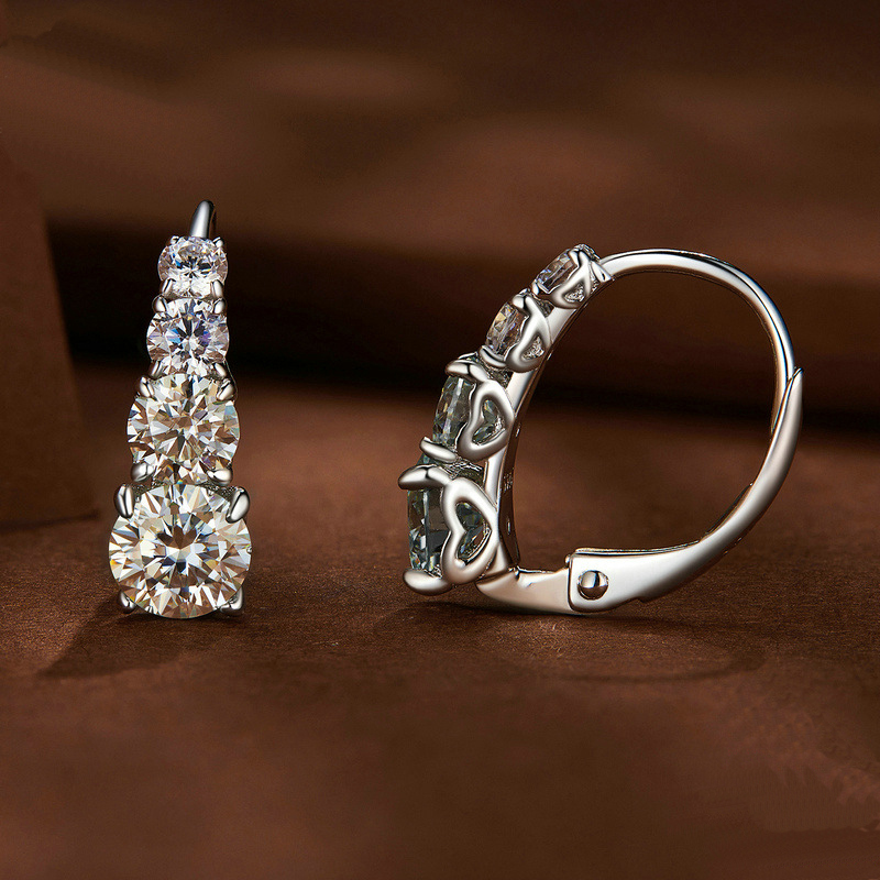 S925 Silver 1.8CT Moissanite E - Body Jewelry Diamond review and price