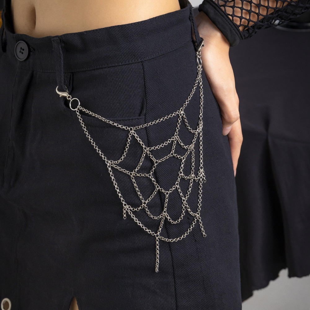 Gothic Punk Sliver Color Spide - Body Jewelry Charms review and price
