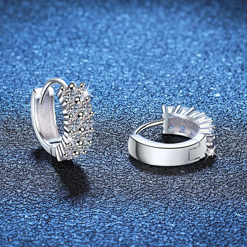 NeeTim 2mm Full Moissanite Ear - Body Jewelry Diamond review and price