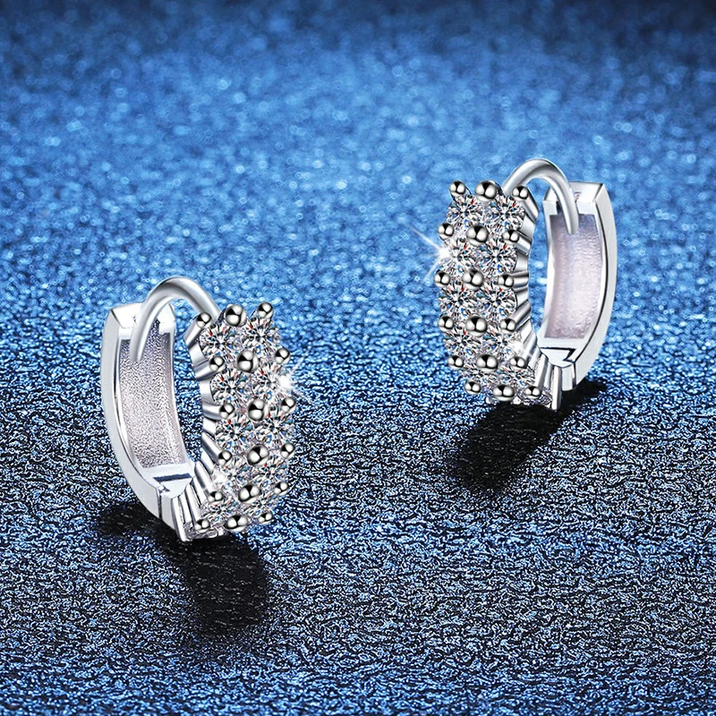 NeeTim 2mm Full Moissanite Ear - Body Jewelry Diamond review and price