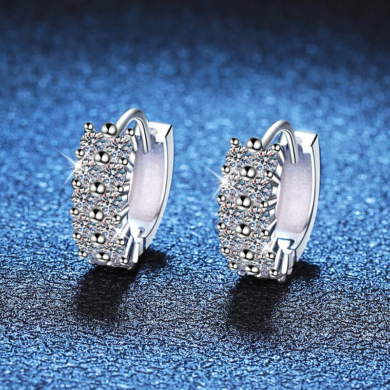 NeeTim 2mm Full Moissanite Ear - Body Jewelry Diamond review and price