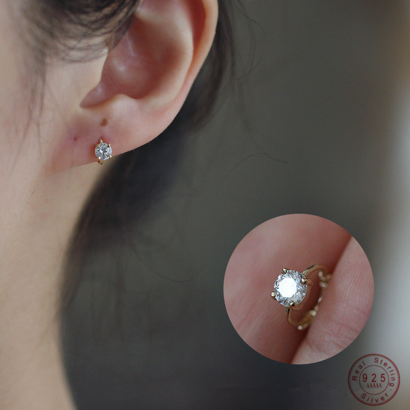 925 Sterling Silver Korea Simp - Body Jewelry Diamond review and price