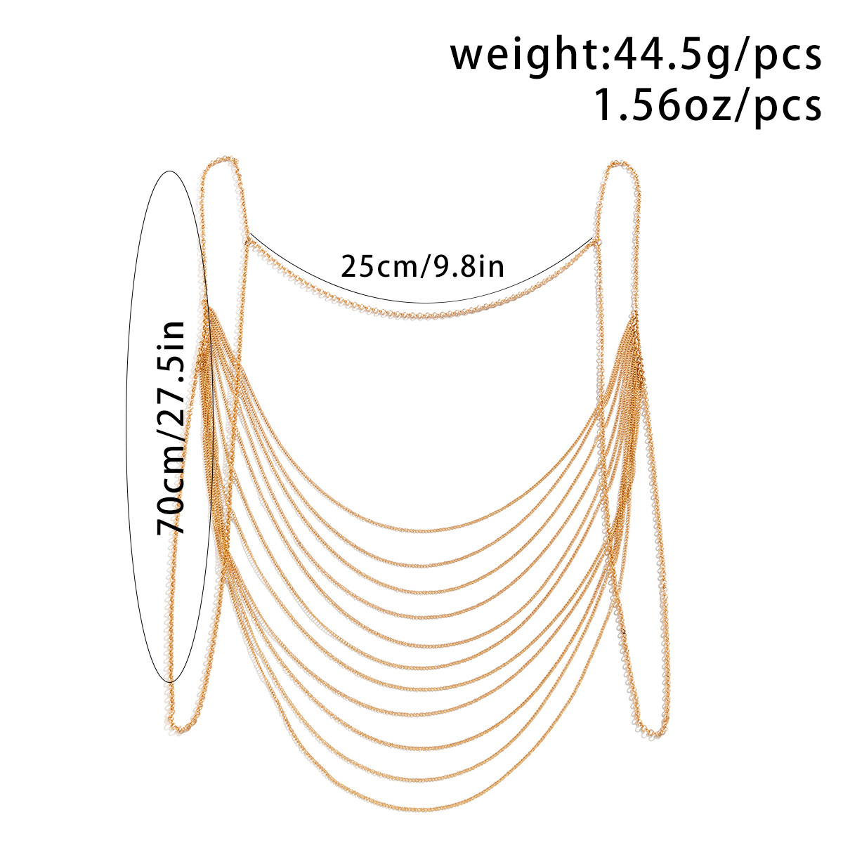Classic Multi layered Tassel B - Body Jewelry Charms review and price