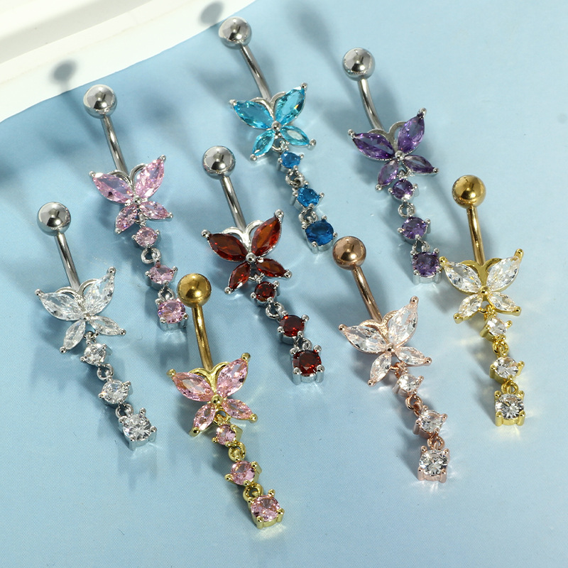 14GA Golden Butterfly with Dan - Body Jewelry Piercing review and price