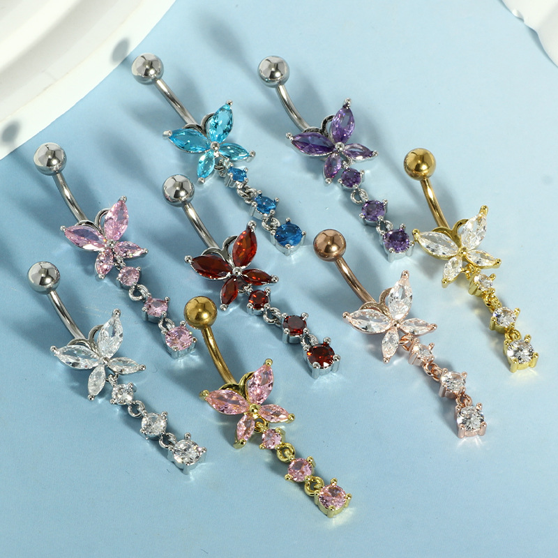 14GA Golden Butterfly with Dan - Body Jewelry Piercing review and price