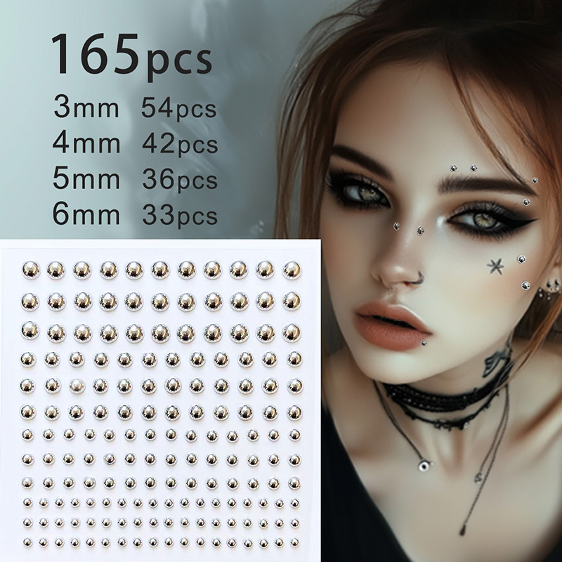 3D Face Eyes Party Makeup Tatt - Body Jewelry Diamond review and price