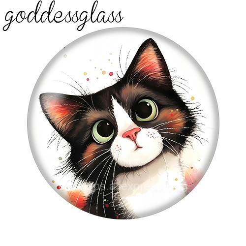 Cartoon Cute Cat painted cat 1 - Body Jewelry Top review and price