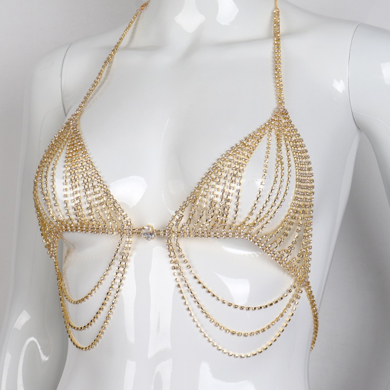 Flash Diamond Breast Chain Rhi - Body Jewelry Diamond review and price