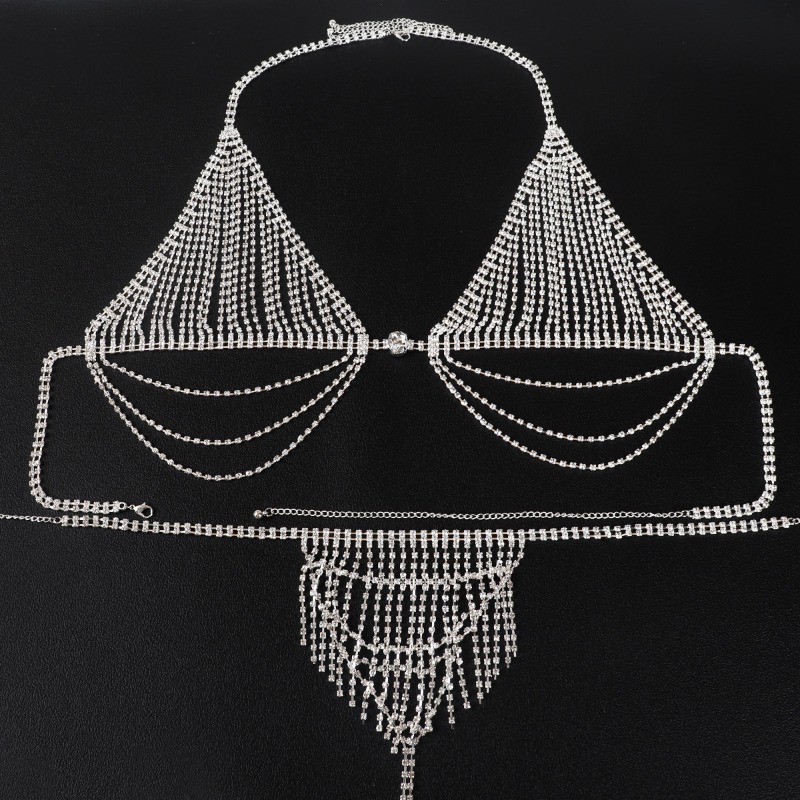Flash Diamond Breast Chain Rhi - Body Jewelry Diamond review and price
