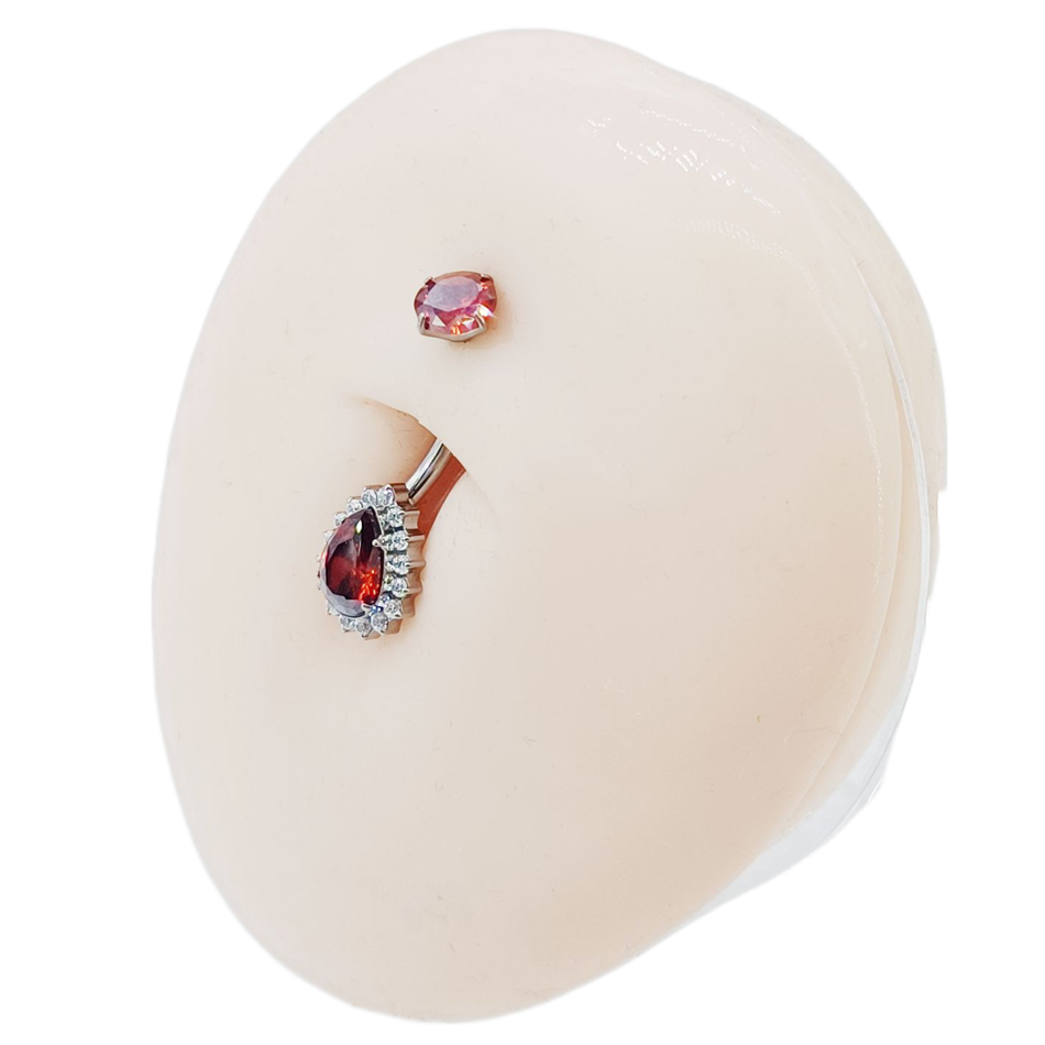 100% G23 Titanium Navel Pierci - Belly Bar Titanium review and price