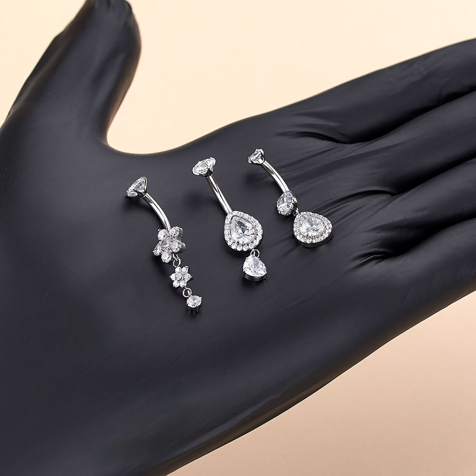 1Pc G23 Titanium Dangle Belly  - Belly Bar Titanium review and price