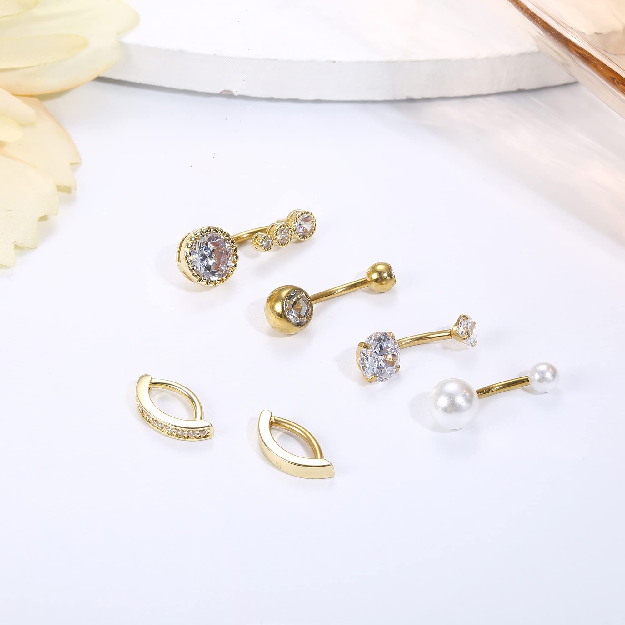 Drperfect 316L Stainless Steel - Belly Bar Titanium review and price