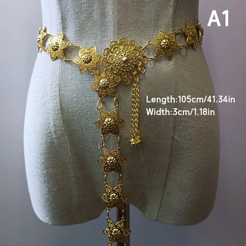 1PC Metal Thailand Waist Chain - Body Jewelry For Sale review and price
